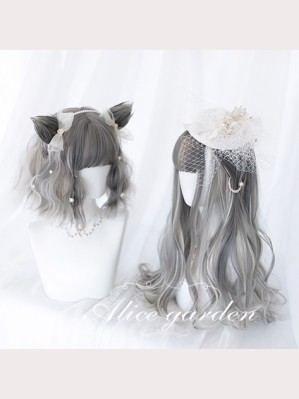Cat Diary Lolita Wig & Cat Ears Hair Clips (WIG29)